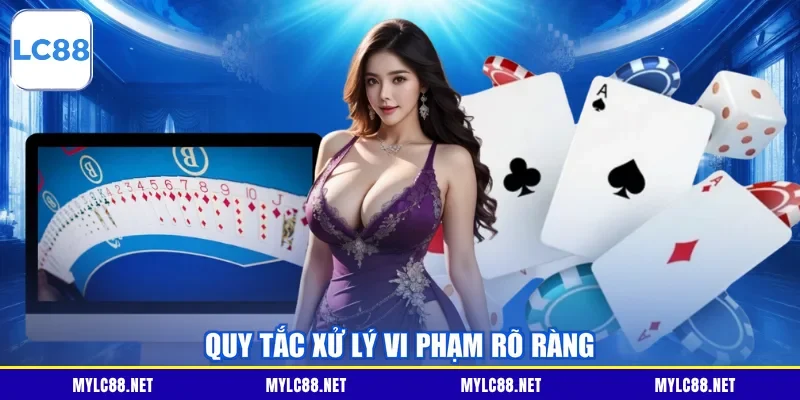 Quy tắc xử lý vi phạm rõ ràng